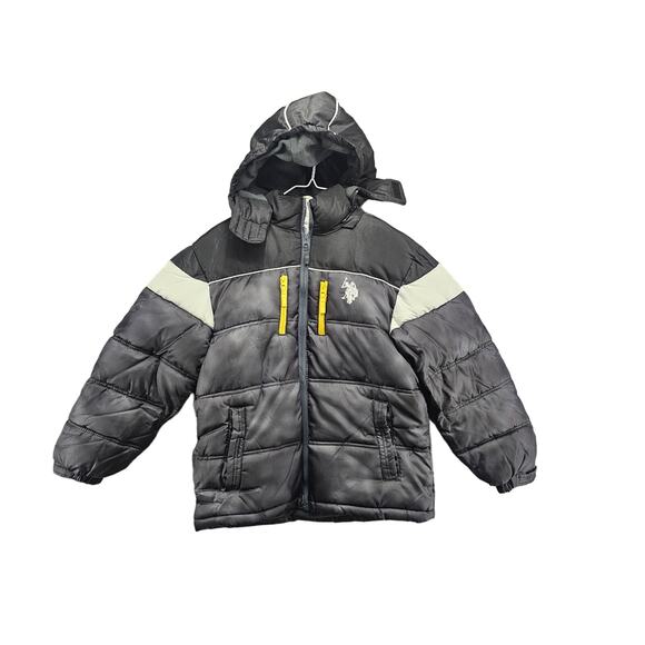 POLO BOYS MEDIUM PUFFER JACKET - Picture 1 of 6